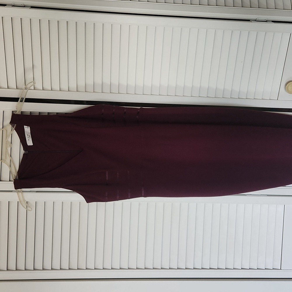 Maroon dress